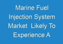 Marine Fuel Injection System Market Likely To Experience A Tremendous Growth In Near Future 2019 – 2027