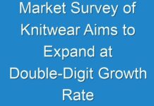 Market Survey of Knitwear Aims to Expand at Double-Digit Growth Rate Covid-19 Analysis