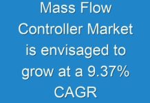 Mass Flow Controller Market is envisaged to grow at a 9.37% CAGR between 2019 and 2027