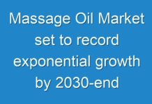 Massage Oil Market set to record exponential growth by 2030-end
