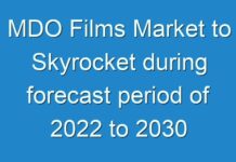 MDO Films Market to Skyrocket during forecast period of 2024 to 2030