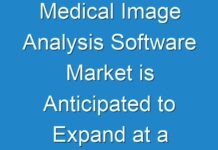Medical Image Analysis Software Market is Anticipated to Expand at a CAGR of 8.1% from 2019 to 2027