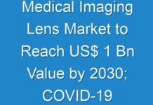 Medical Imaging Lens Market to Reach US$ 1 Bn Value by 2030; COVID-19 Pandemic Set to Drop Sales