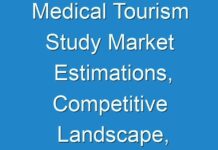 Medical Tourism Study Market Estimations, Competitive Landscape, Business Revenue Forecast and Statistics | COVID-19 Impact