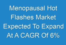 Menopausal Hot Flashes Market Expected To Expand At A CAGR Of 6% During The Forecast Period From 2019 To 2027