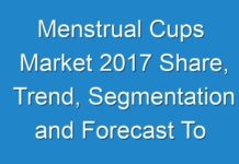Menstrual Cups Market 2017 Share, Trend, Segmentation and Forecast To 2025
