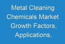Metal Cleaning Chemicals Market Growth Factors, Applications, Regional Analysis, Key Players And Forecasts By 2030
