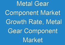 Metal Gear Component Market Growth Rate, Metal Gear Component Market Top Players, Metal Gear Component Market Demand