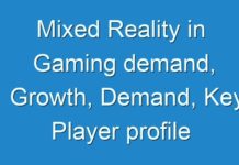 Mixed Reality in Gaming demand, Growth, Demand, Key Player profile and Regional Outlook by 2030