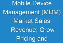 Mobile Device Management (MDM) Market Sales Revenue, Grow Pricing and Industry Growth Analysis