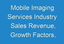 Mobile Imaging Services Industry Sales Revenue, Growth Factors, Future Trends, and Demand by Forecast to 2027