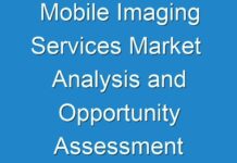 Mobile Imaging Services Market Analysis and Opportunity Assessment up to 2024