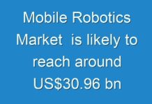 Mobile Robotics Market is likely to reach around US$30.96 bn