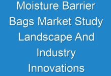 Moisture Barrier Bags Market Study Landscape And Industry Innovations Encountered Huge Growth