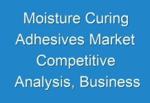 Moisture Curing Adhesives Market Competitive Analysis, Business Ideas, Industry Growth, Shares and Trends 2024-2030