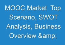 MOOC Market Top Scenario, SWOT Analysis, Business Overview & Forecast 2030