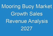 Mooring Buoy Market Growth Sales Revenue Analysis 2027