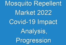 Mosquito Repellent Market 2024 Covid-19 Impact Analysis, Progression Status, Revenue Expectation to 2025