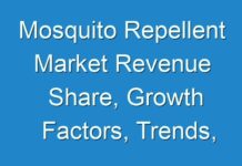 Mosquito Repellent Market Revenue Share, Growth Factors, Trends, Analysis & Forecast, 2027