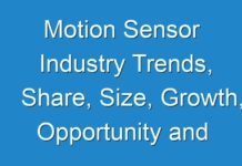 Motion Sensor Industry Trends, Share, Size, Growth, Opportunity and Forecast 2015 – 2024