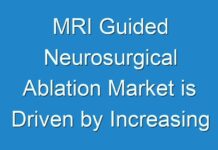 MRI Guided Neurosurgical Ablation Market is Driven by Increasing Technological Advancements