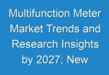 Multifunction Meter Market Trends and Research Insights by 2027; New TMR Report Explores Impact of COVID-19 Outbreak on Market