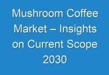 Mushroom Coffee Market – Insights on Current Scope 2030