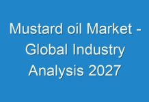 Mustard oil Market – Global Industry Analysis 2027