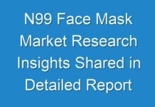 N99 Face Mask Market Research Insights Shared in Detailed Report 2018-2026