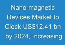 Nano-magnetic Devices Market to Clock US$12.41 bn by 2024, Increasing Adoption of Nanotechnology to Boost Growth