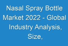 Nasal Spray Bottle Market 2024 – Global Industry Analysis, Size, Trends, Growth, and Forecast 2024 – 2030