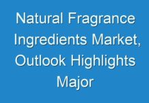 Natural Fragrance Ingredients Market, Outlook Highlights Major Opportunities by 2031