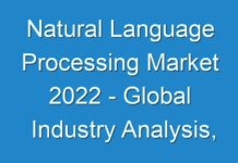 Natural Language Processing Market 2024 – Global Industry Analysis, Size, Share, Growth, Trends 2025