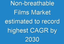 Non-breathable Films Market estimated to record highest CAGR by 2030