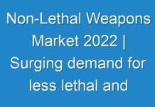 Non-Lethal Weapons Market 2024 | Surging demand for less lethal and self-defense weapons by civilians driving the global market