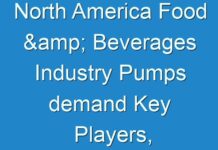 North America Food & Beverages Industry Pumps demand Key Players, Size, Trends, Opportunities and growth Analysis