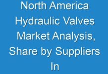 North America Hydraulic Valves Market Analysis, Share by Suppliers In Terms Of Value and Volume, and Forecast from 2024 – 2030