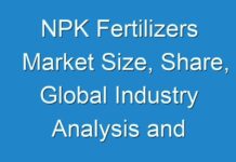NPK Fertilizers Market Size, Share, Global Industry Analysis and Opportunity Assessment 2024– 2028