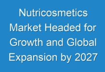 Nutricosmetics Market Headed for Growth and Global Expansion by 2027