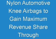 Nylon Automotive Knee Airbags to Gain Maximum Revenue Share Through 2024