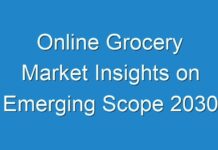 Online Grocery Market Insights on Emerging Scope 2030