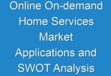 Online On-demand Home Services Market Applications and SWOT Analysis 2025