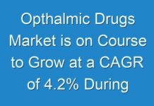 Opthalmic Drugs Market is on Course to Grow at a CAGR of 4.2% During the Forecast Period 2024-2025