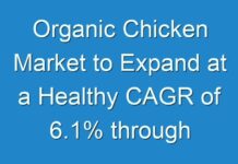 Organic Chicken Market to Expand at a Healthy CAGR of 6.1% through 2028