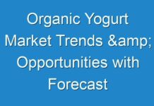 Organic Yogurt Market Trends & Opportunities with Forecast
