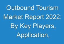 Outbound Tourism Market Report 2024: By Key Players, Application, Product, Share, Forecast 2024-2025