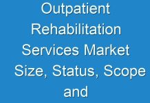 Outpatient Rehabilitation Services Market Size, Status, Scope and Growth Prospects