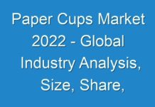 Paper Cups Market 2024 – Global Industry Analysis, Size, Share, Growth, Trends