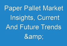 Paper Pallet Market Insights, Current And Future Trends & Forecast 2018-2028
