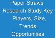 Paper Straws Research Study Key Players, Size, Trends, Opportunities and growth Analysis
